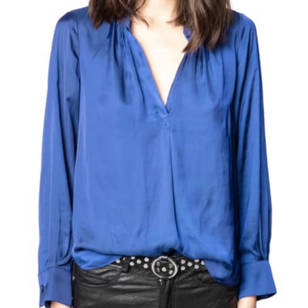 Zadig&Voltaire Satin Tink Blouse